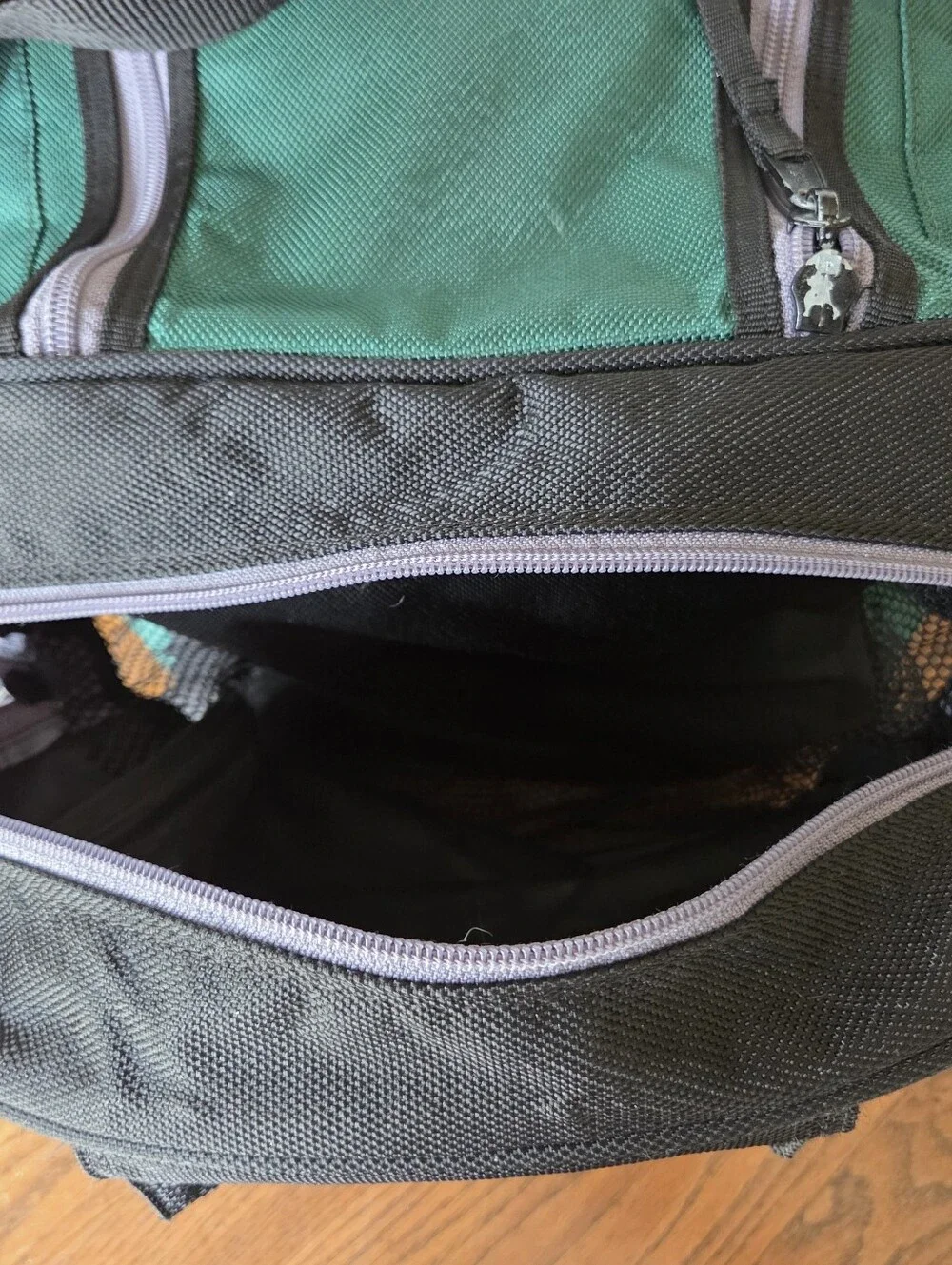 Fox Racing Gear Duffle Bag Lrg Green “Riders with Soul” Dirt Bike Motocross EUC